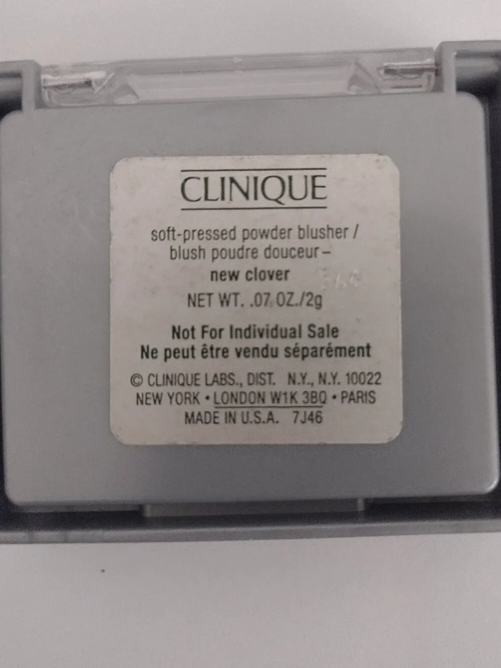 Clinique Soft-Pressed Powder Blusher 